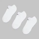 Набор женских носков коротких хлопковых Nike U Nk Everyday Ltwt Ns SX7678-100 34-38 (S) 3 пары Белый (888407239274) - изображение 1