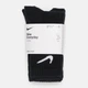 Набор женских носков высоких хлопковых Nike SX7676-010 U NK EVERYDAY LTWT CREW 34-38 3 пары Черный (888407237171) - изображение 5