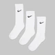 Набір шкарпеток Nike U Nk V Cush Crew Value SX4508-101 34-38 3 пари Білі (685068095412) - зображення 1