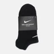 Набор женских носков коротких хлопковых Nike Value No Show SX2554-001 34-38 (S) 3 пары Черный (659658575585) - изображение 5