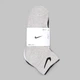 Набор женских носков коротких хлопковых Nike U Nk V Cush Ankle Value SX4926-901 38-42 3 пары Белый/Черный/Серый (887232701130) - изображение 7
