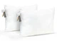 Набор антиалергенных подушек MirSon Memory effekt №1627 Eco Light White 50х70 2 шт средние (2200002651936) - изображение 1