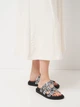 Женские шлепанцы кожаные Ashoes Гермес-008 37 24 см Зебра (ROZ6501005964) - изображение 2
