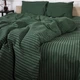 Наволочка MirSon Бязь 17-0612&nbsp;Stripe&nbsp;Emerald 40х40 см (2200008201975) - изображение 5