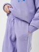 Детский спортивный костюм (свитшот + штаны) для девочки Adidas Lk Dy Ls Jog JD4561 98-104 см Светло-фиолетовый (4067905725670) - изображение 6