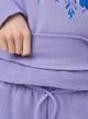 Детский спортивный костюм (свитшот + штаны) для девочки Adidas Lk Dy Ls Jog JD4561 98-104 см Светло-фиолетовый (4067905725670) - изображение 7