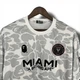 Футболка Bape Inter Miami серого цвета размер L. - изображение 3