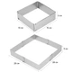 Форма розсувна для торта та салатів LIGHT CABINET (LC-1528) Квадрат - зображення 5