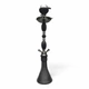 Кальян Hookah Namir Lay Plus Silver висотою 60 см на 2 персони - зображення 4