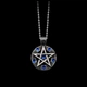 Кулон (подвеска) с пентаграммой и кристаллами на цепи 60 см 42*35 мм Fasion Jewelry - изображение 5