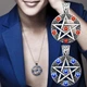 Кулон (подвеска) с пентаграммой и кристаллами на цепи 60 см 42*35 мм Fasion Jewelry - изображение 8