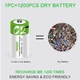 Аккумуляторные батареи Тип C R14/LR14 с Type-C 1.5V Li-Ion 5000mWh Smart (2 шт + кабель) (162210-2) - изображение 7