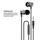 Наушники СolorWay 3.5 mm Wired Earphone UrbanBeat Black (cw-wd03bk) - изображение 4