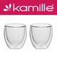 Набор стаканов Kamille из двухслойного стекла 100 мл, 2 шт. - изображение 10