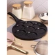 Сковорода для оладьев Kamille 26 см Улыбки с антипригарным покрытием Black Marble из алюминия без индукции - изображение 5