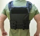 Плитоноска Кіраса тактическая one size кордура цвет черный 103 - изображение 5