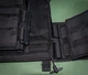 Плитоноска Кіраса с быстрым сбросом ОЛ-2 one size кордура черная 1045 - изображение 5