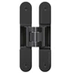 Петля скрытая Simonswerk Tectus TE 340 3D RAL 9005 черная матовая, до 80 кг - изображение 1