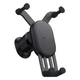 Автодержатель Baseus Stable Gravitational Car Mount Air (Air Outlet Version) Black - изображение 4