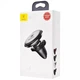 Автотримач Baseus Magnetic Air Vent Car Mount With Cable Clip Black - зображення 2