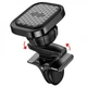 Автодержатель Hoco S49 Fuerte Air Outlet Magnetic Black - изображение 5