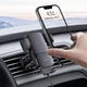 Автомобильный держатель с беспроводным ЗП Baseus Wisdom Auto Alignment 15W Black - изображение 3