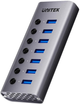 USB-hub Unitek 7-in-1 Individual Switches Hub (H1314A01-EU) - obraz 1