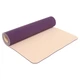 Килимок для фітнесу та йоги двошаровий SP-Sport 3046 розмір 183x61x0,6см Purple-Beige - зображення 2