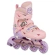 Роликовые коньки раздвижные Fei Bao 318 размер 39-42 Light Pink-Violet - изображение 3