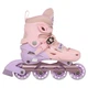 Роликовые коньки раздвижные Fei Bao 318 размер 39-42 Light Pink-Violet - изображение 4