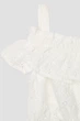 Топ для девочки 92 цвет белый YUKI ЦБ-00275279 - изображение 2