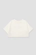 Футболка с коротким рукавом для девочки 146 цвет молочный YUKI ЦБ-00274775 - изображение 3