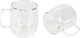 Набор стеклянных чашек Bergner Coffee & tea lovers 400 мл х 2 шт (BG-20116-MM) - изображение 1