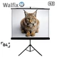 Проекционный экран Walfix SNТ-2 мобильный тренога 84" 170х127см 4:3 - изображение 1
