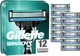Сменные кассеты (лезвия) для бритья Gillette Mach3 12 шт в упаковке (11779128) - изображение 1