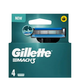 Сменные кассеты (картриджи) для бритья Gillette Mach3 4шт в упаковке (7045451) - изображение 2