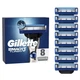 Сменные лезвия (картриджи) для бритья Gillette Mach3 Turbo 8 шт в упаковке (87411005) - изображение 1