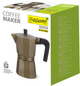 Гейзерная кофеварка Maestro Espresso Moka Алюминиевая Brown 300 мл (MR-1666-6-BROWN) - изображение 5