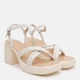 Женские босоножки кожаные Ashoes 2954/1 40 25.5 см Слоновая кость (ROZ6501005891) - изображение 3