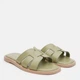 Женские шлепанцы кожаные PARADIZE SHOES SL-1208 36 23.2 см Оливковые (ROZ6501062266) - изображение 3