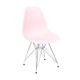 Стул обеденный Тауэр Eames СДМ-Групп на металлических ножках розовый - изображение 1