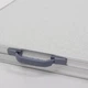 Раскладной комплект мебели 120×60×55 см белый складной стол с 4 стульями и отверстием для зонта - изображение 5