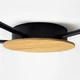 Люстра стельова SVITANOK 6хGX53 чорний LIGHT SET - изображение 2