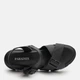 Женские сандалии кожаные PARADIZE SHOES ALS-3-2 38 24.2 см Черные (ROZ6501062182) - изображение 6