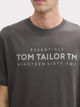 Футболка Tom Tailor MEN'S T-SHIRT XXL Темно-сірий 1045631-10899 - изображение 2
