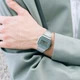 Наручные часы Casio A168WA-3A Серебристые\Голубой экран - изображение 8