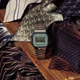 Наручные часы Casio A168WA-3A Серебристые\Голубой экран - изображение 11