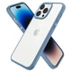Чехол для Iphone 14 Pro Max Spigen Ultra Hybrid Sierra Blue прозрачный противоударный ACS04820 - изображение 13