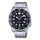 Чоловічий наручний годинник Casio MTD-135D-1A Сріблястий\Чорний циферблат - зображення 1