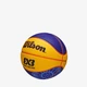 Мяч баскетбольный Wilson FIBA 3X3 MINI BSKT PARIS 2024 Оранжевый Синий size 3 (WZ3015101XB3 3) - изображение 3